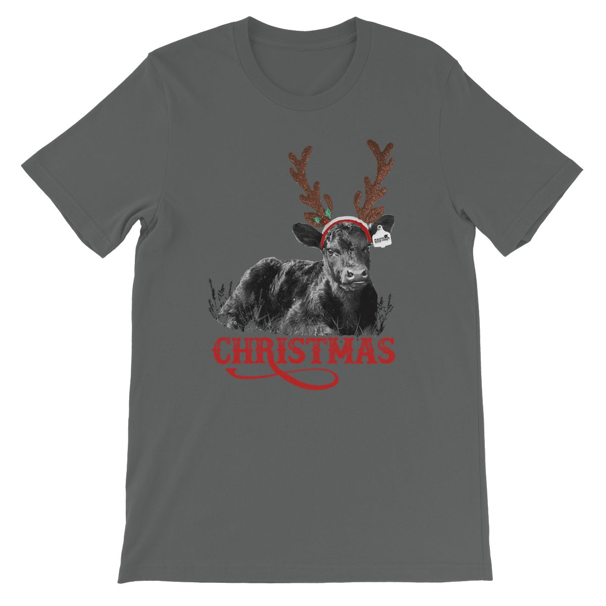 Christmas Calf Unisex Short Sleeve T-Shirt