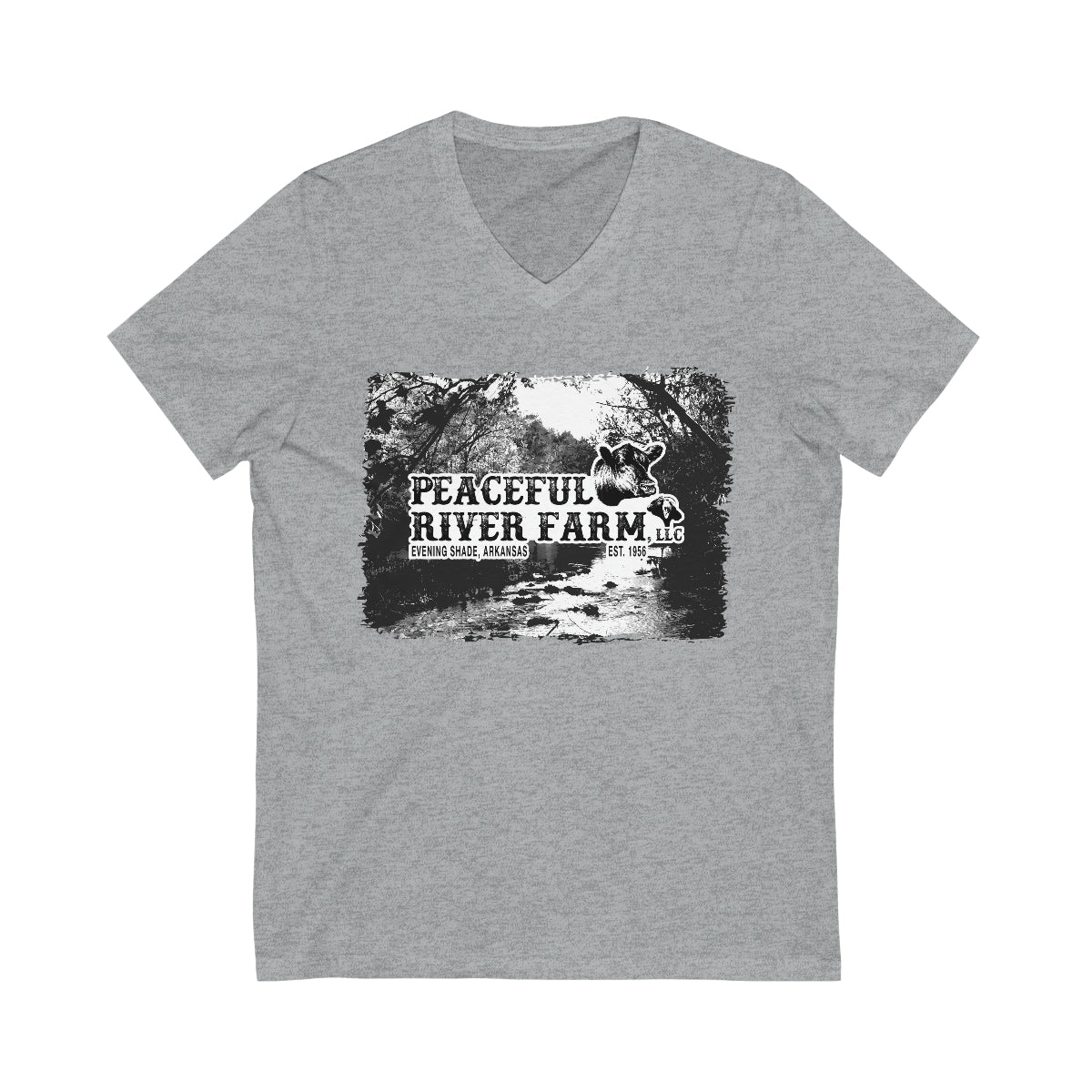 Peaceful River Farm Tee