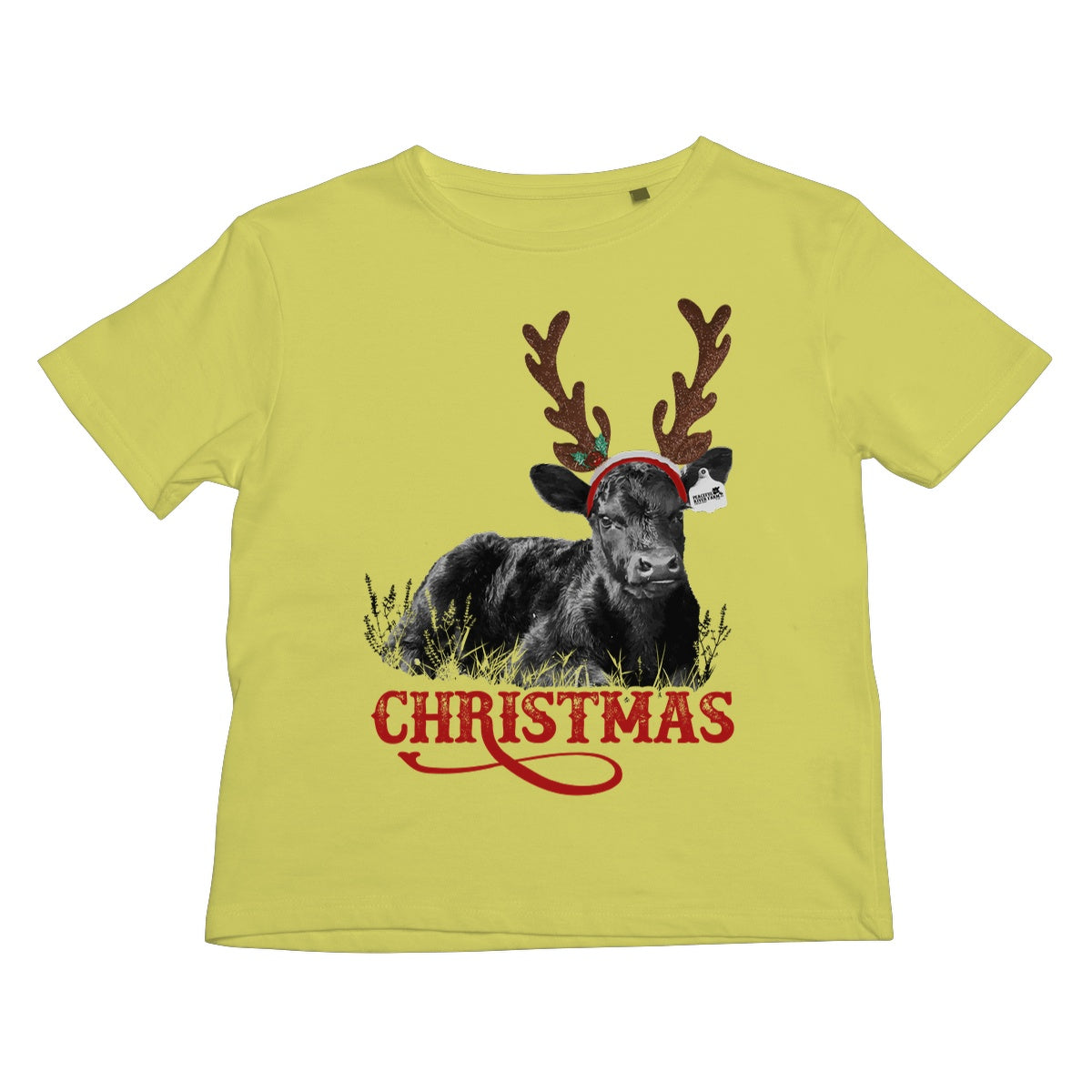 Christmas Calf Kids T-Shirt
