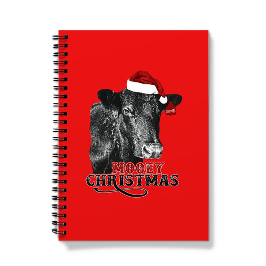 Mooey Christmas Notebook