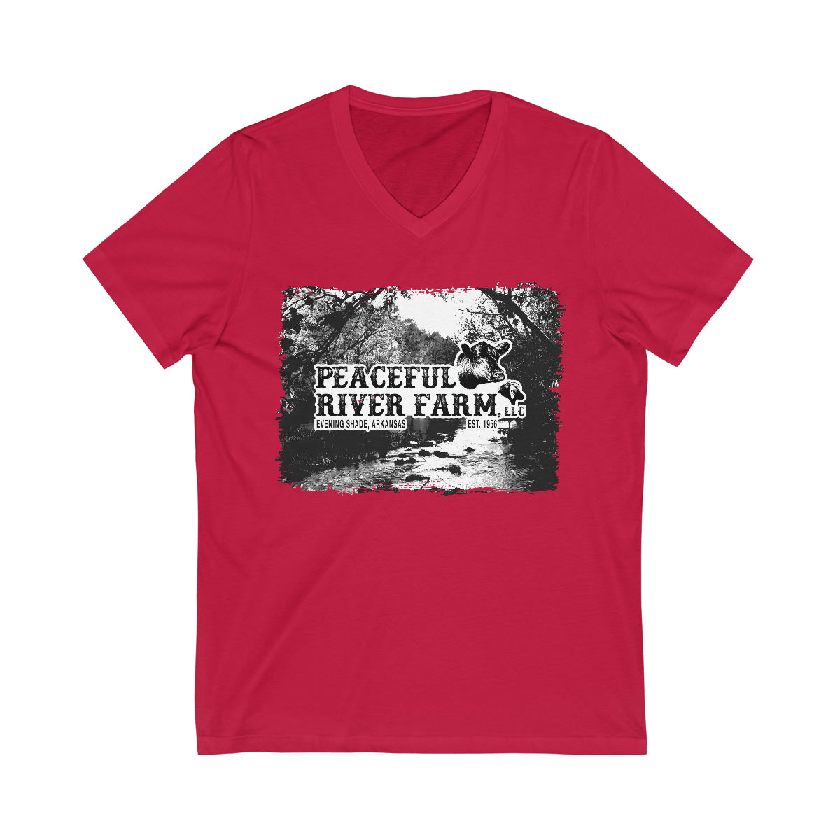 Peaceful River Farm Tee