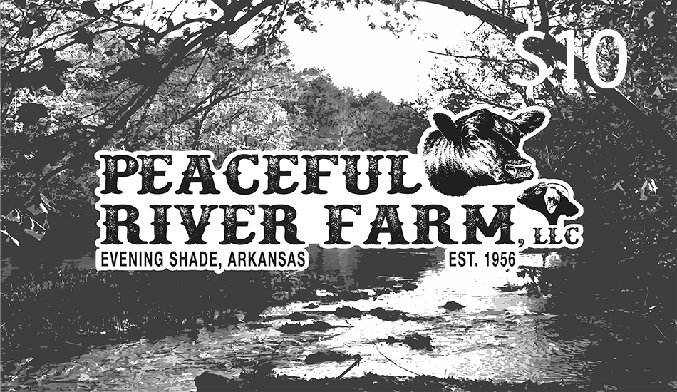 Peaceful River Farm Merchandise Gift Card