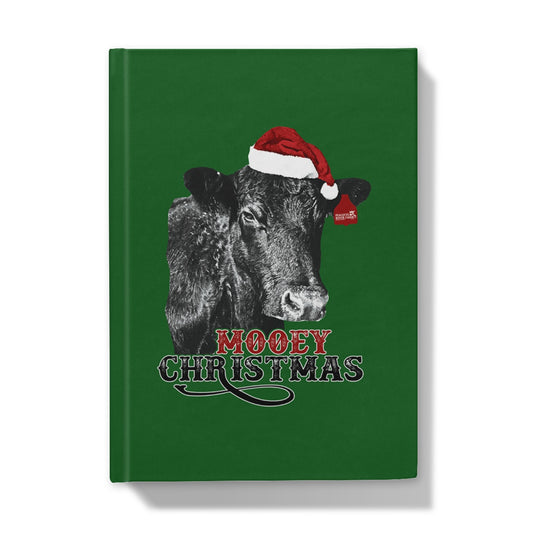 Mooey Christmas Green Journal Hardback Journal