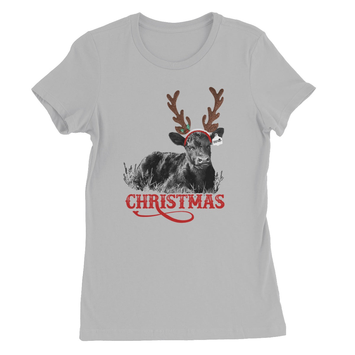 Christmas Calf Women's Favourite T-Shirt