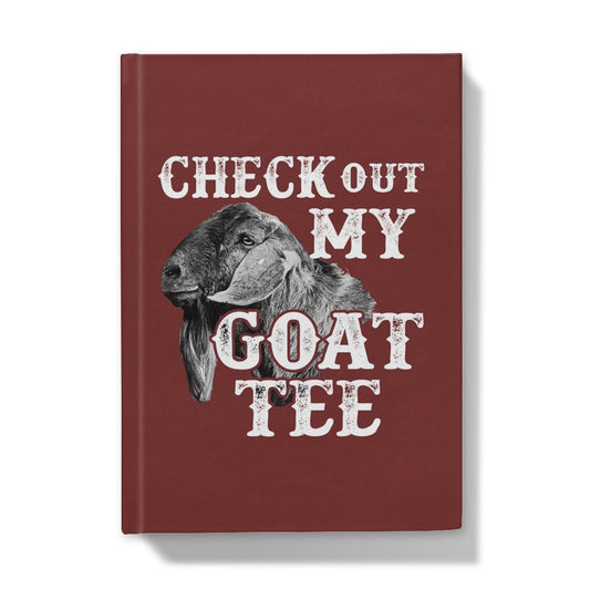 Goat Tee Hardback Journal