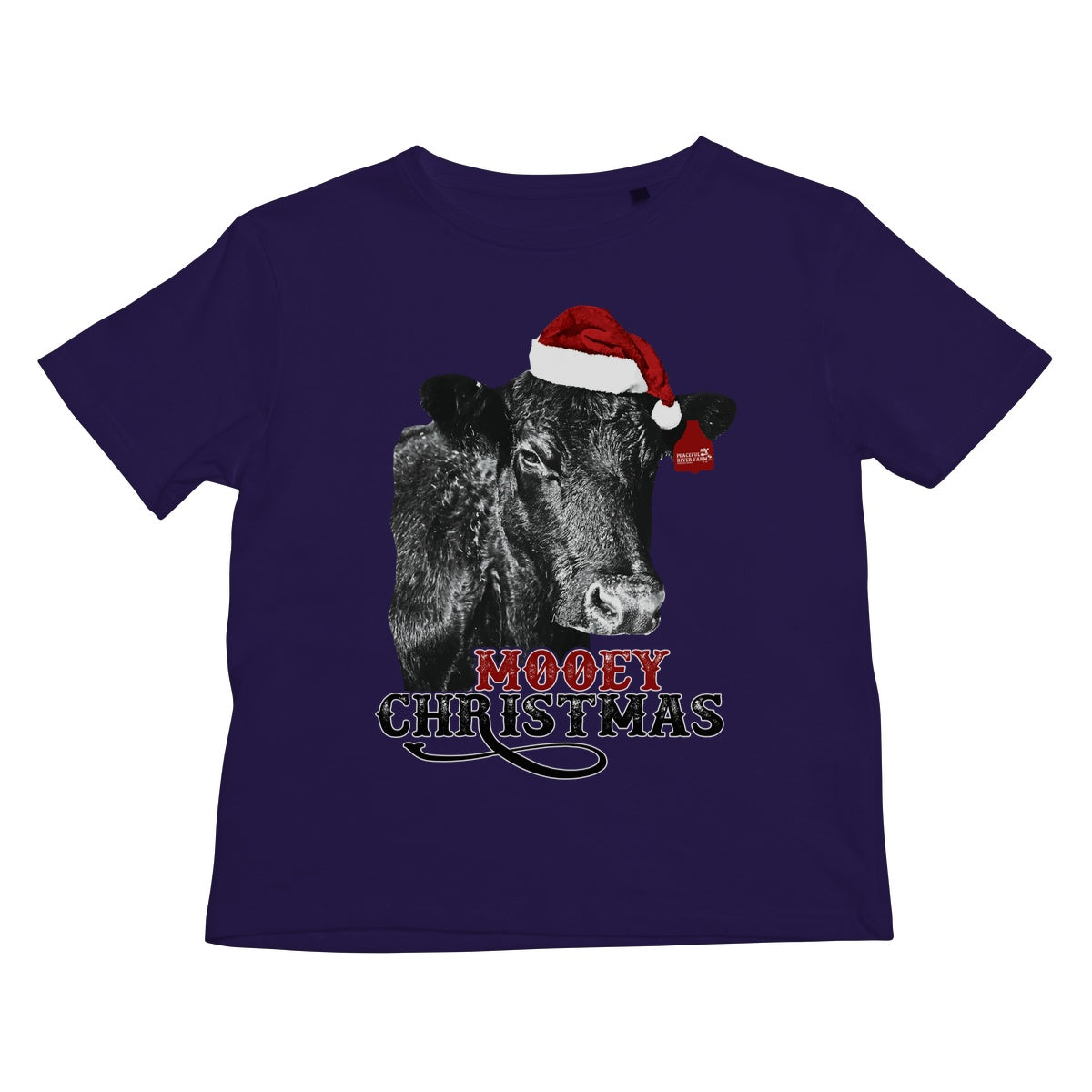 Mooey Christmas Kids T-Shirt