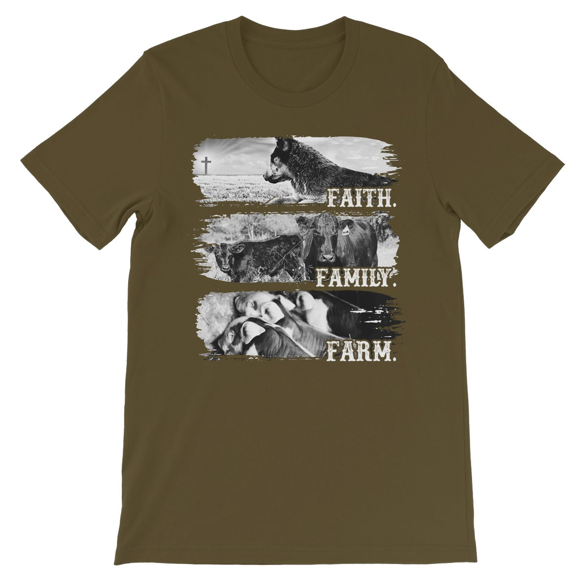 Faith.Family.Farm. Unisex Short Sleeve T-Shirt